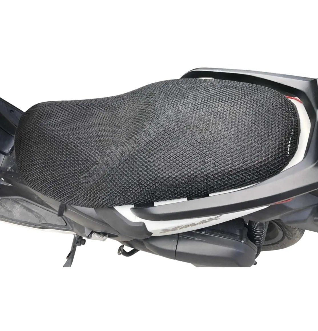Yamaha X-MAX seat cover with breathable anti-slip mesh