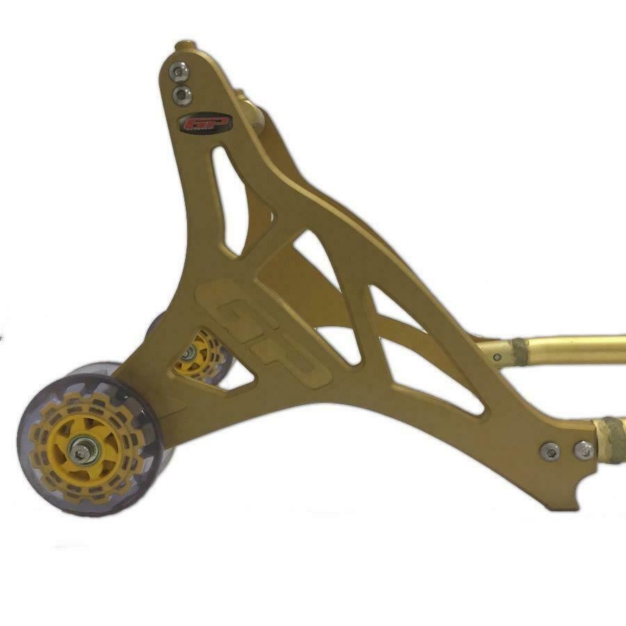 Front Motorcycle Bike Paddock Stand Mono Block CNC Cut Gold color