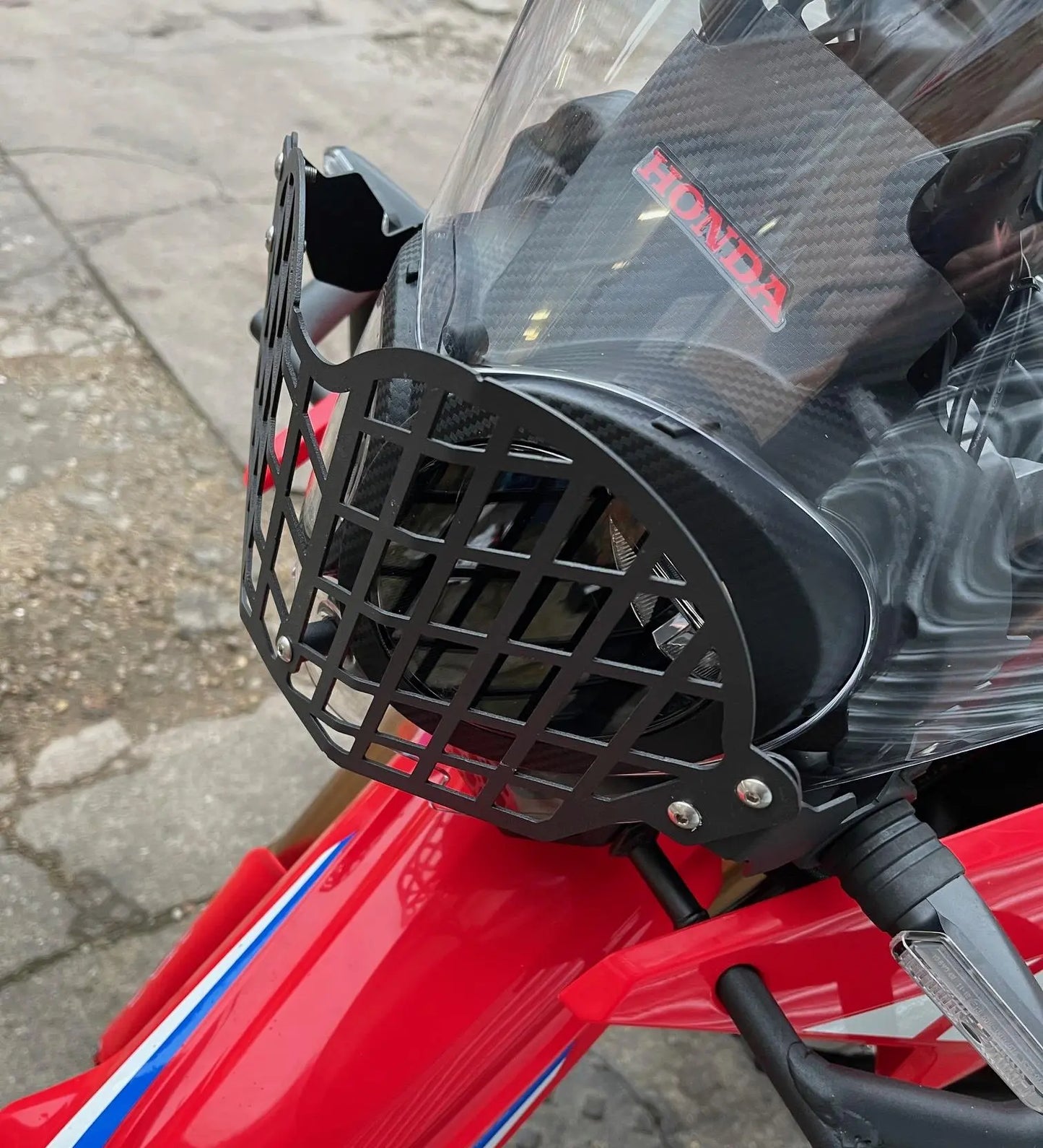 Honda CRF300 Rally headlight guard protector 2021-2025