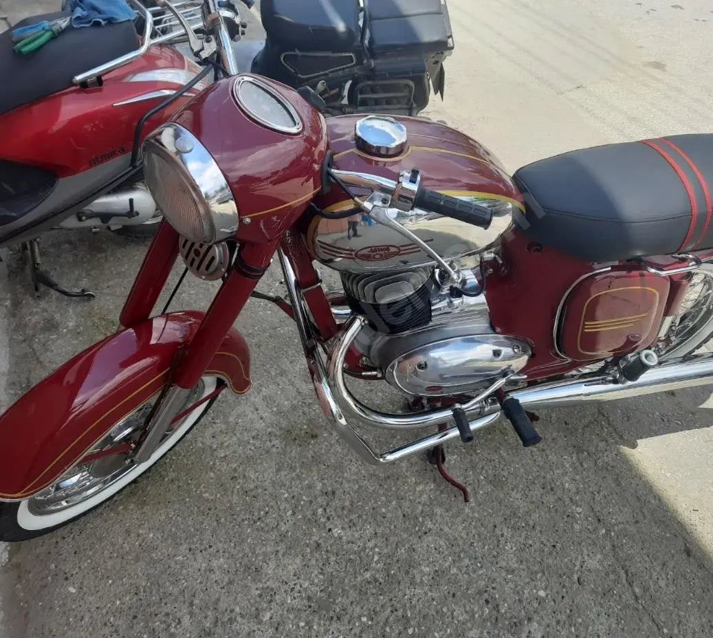Jawa 250 engine guard protector crash bar
