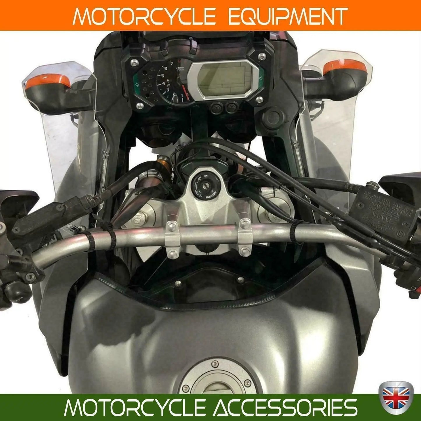 Yamaha XT1200Z Super Tenere Side wind deflectors pair clear 2010-2013