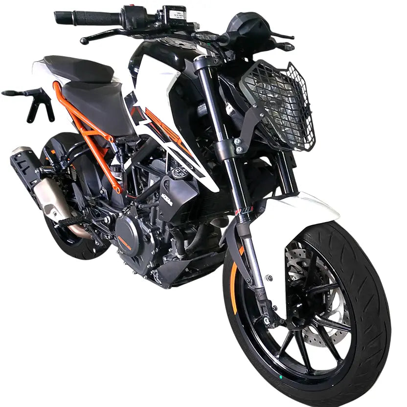 KTM Duke 125 headlight + exhaust guard set 2017-2023