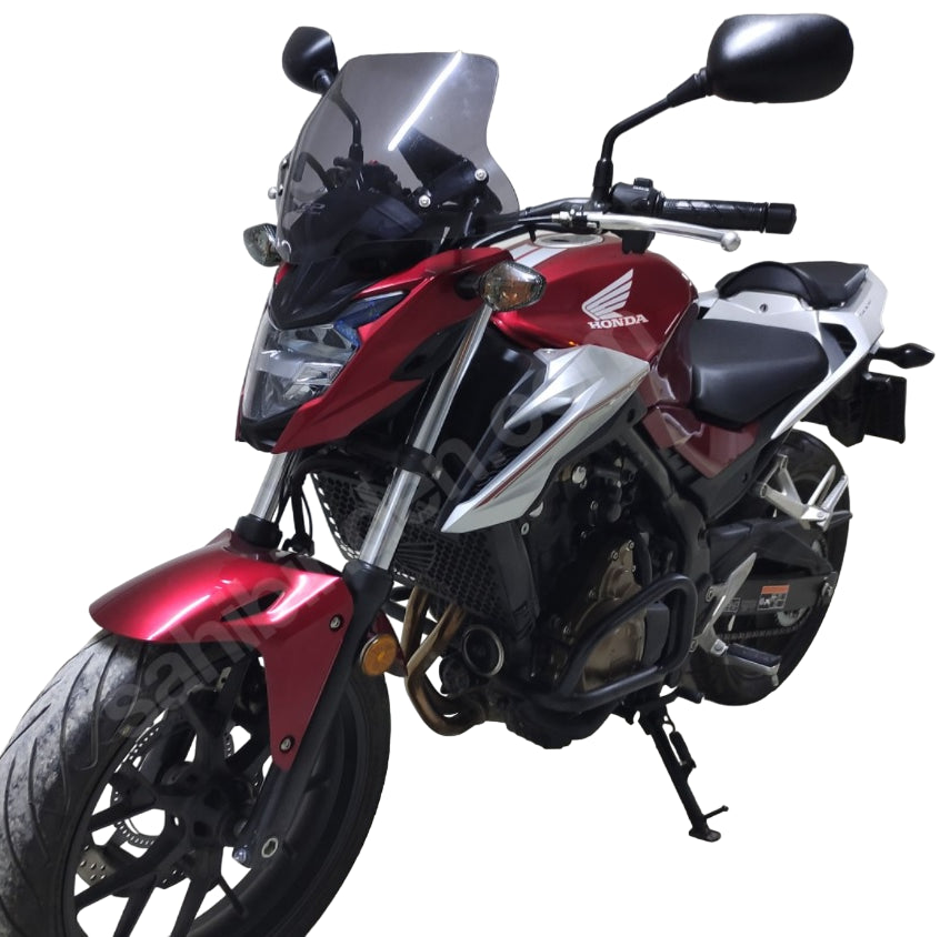 Honda CB500F windscreen 30 cm smoke 2013-18