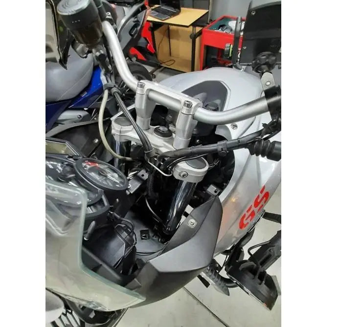 Riser Manubrio Per BMW F800GS, F700GS, F650GS - Sollevatore In Alluminio Per Motociclette