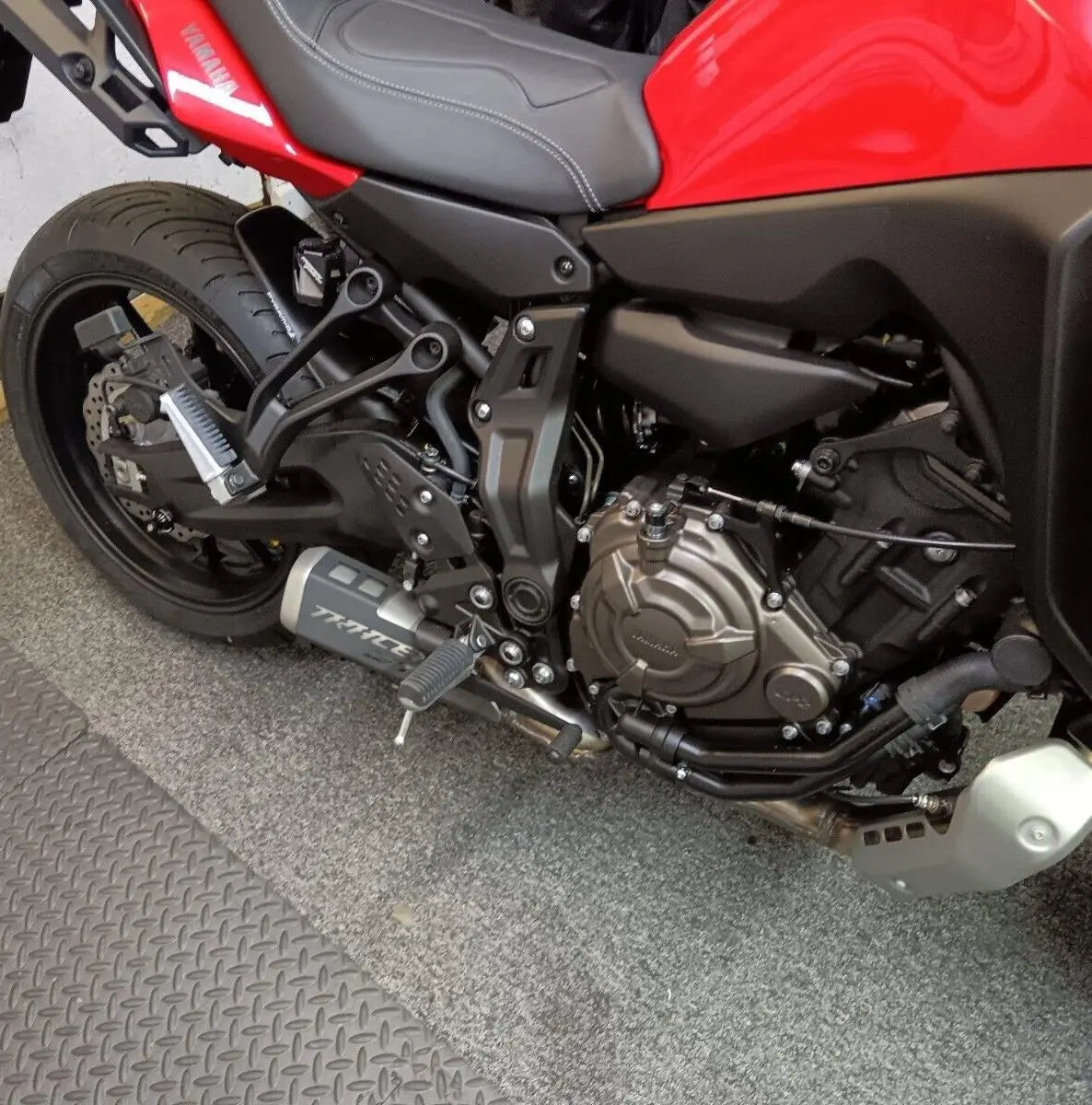 Yamaha Tracer 700 GT exhaust guard 2016-19