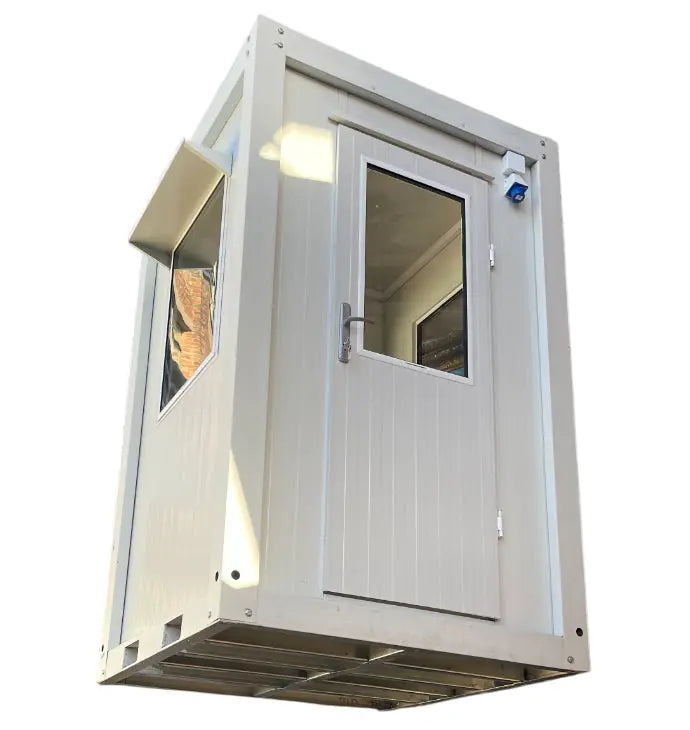 Kiosk Ticket Booth Security Portable Cabin Modular Gate House Carpark Hut