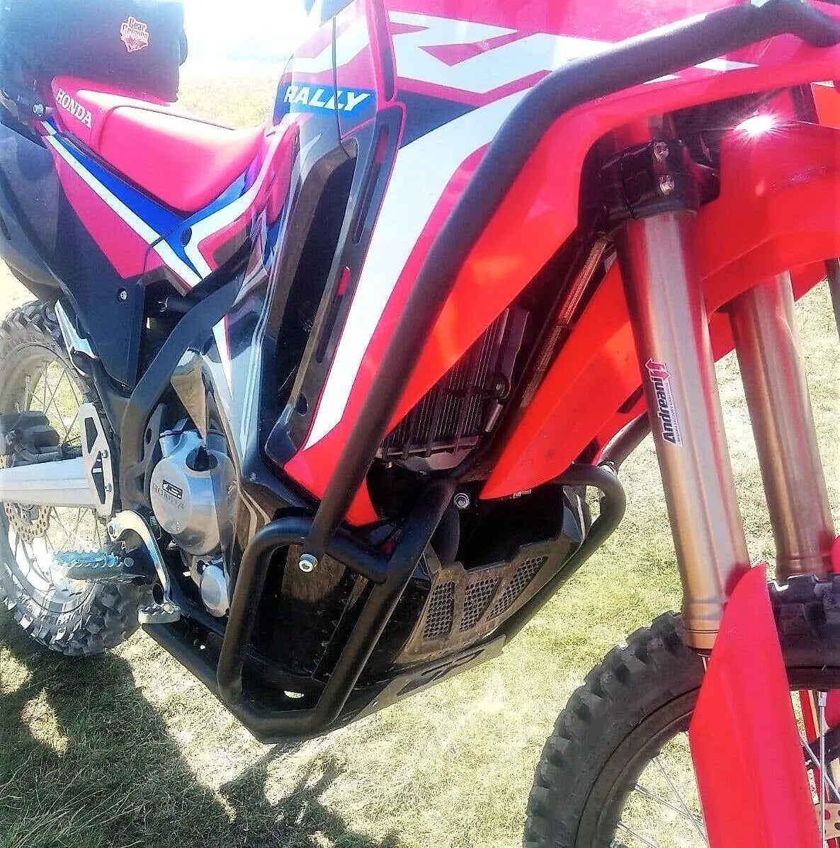 Honda CRF250 Rally Leg Guards Leg Wind Deflectors Smoke 2017-2020