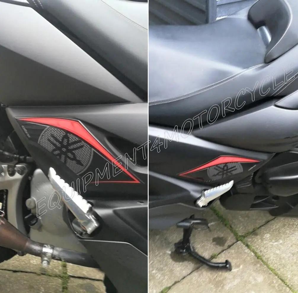 YAMAHA X-MAX FAIRING PROTECTIONS RED 3-D SET 2018-2022