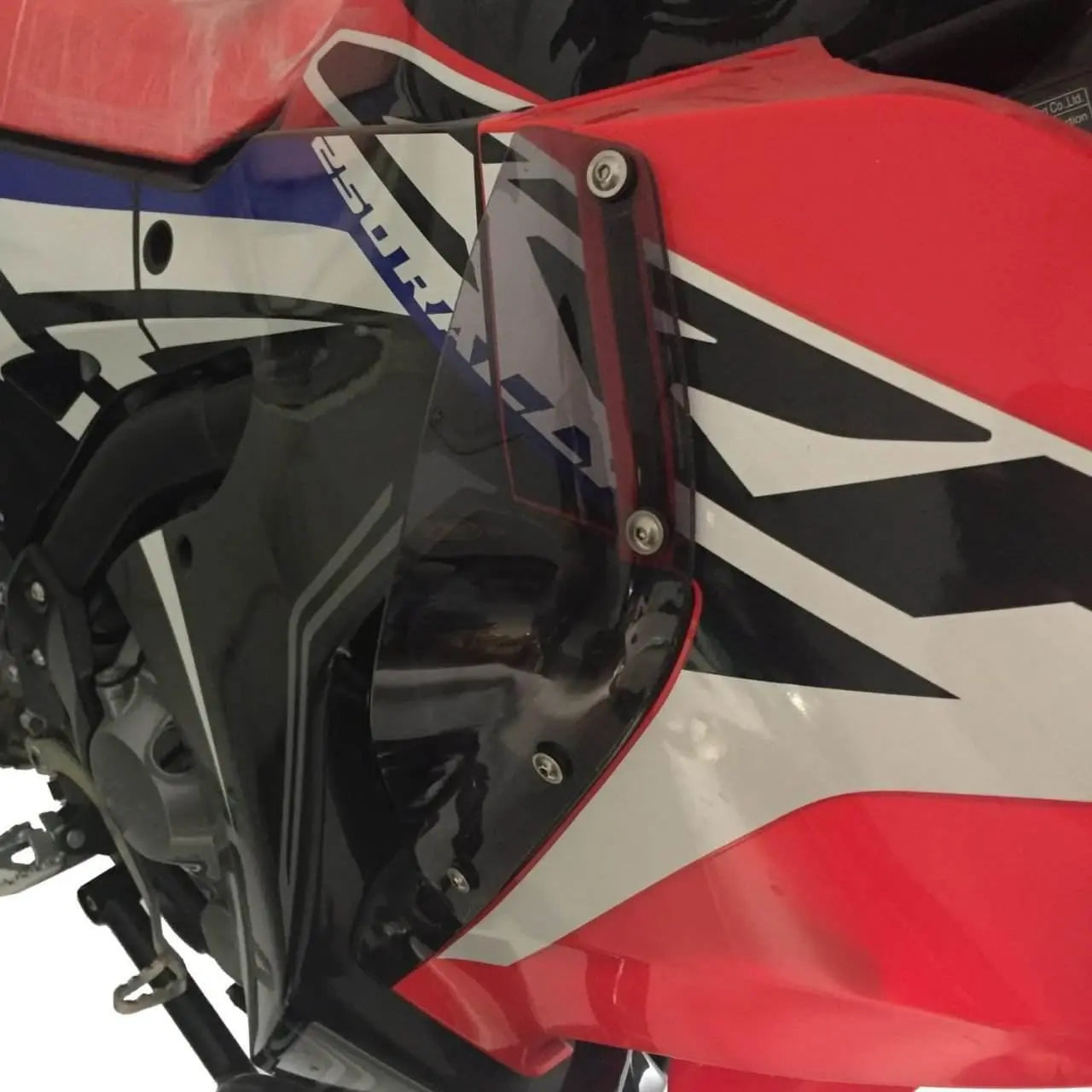 Honda CRF250 Rally Leg Guards Leg Wind Deflectors Smoke 2017-2020
