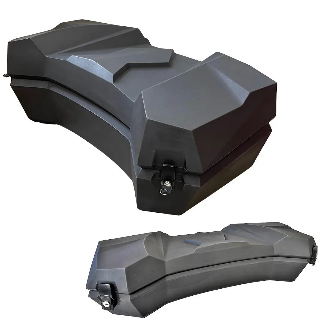 Atv Front Box QUAD ATV CARGO BOXES' REAR AND FRONT TRUNKS PAIR X2 BOX