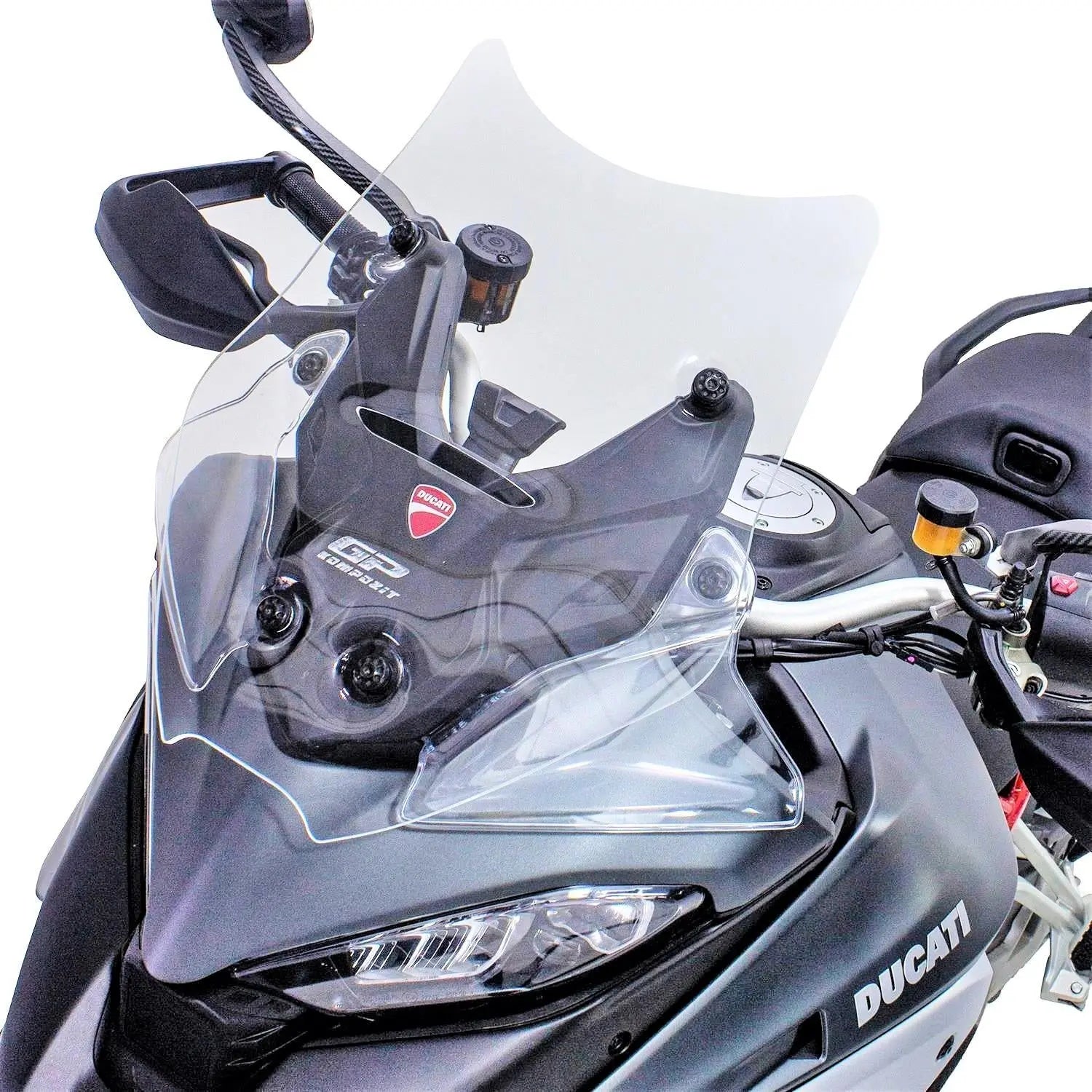 Puig Sport Windscreen for Ducati Multistrada V4/V4S (2021-2024) - Clear