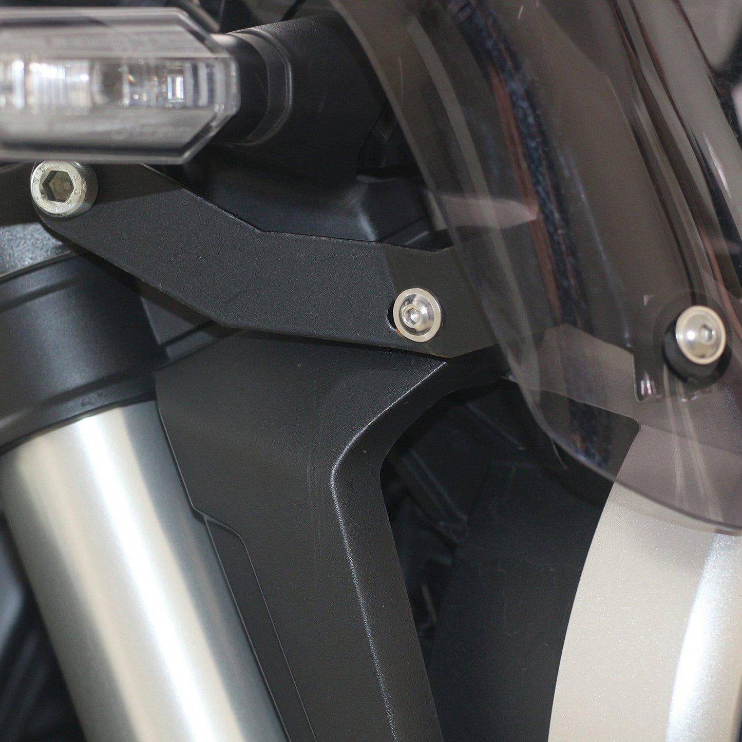 Honda CB125R touring smoke windscreen 49 cm 18-23