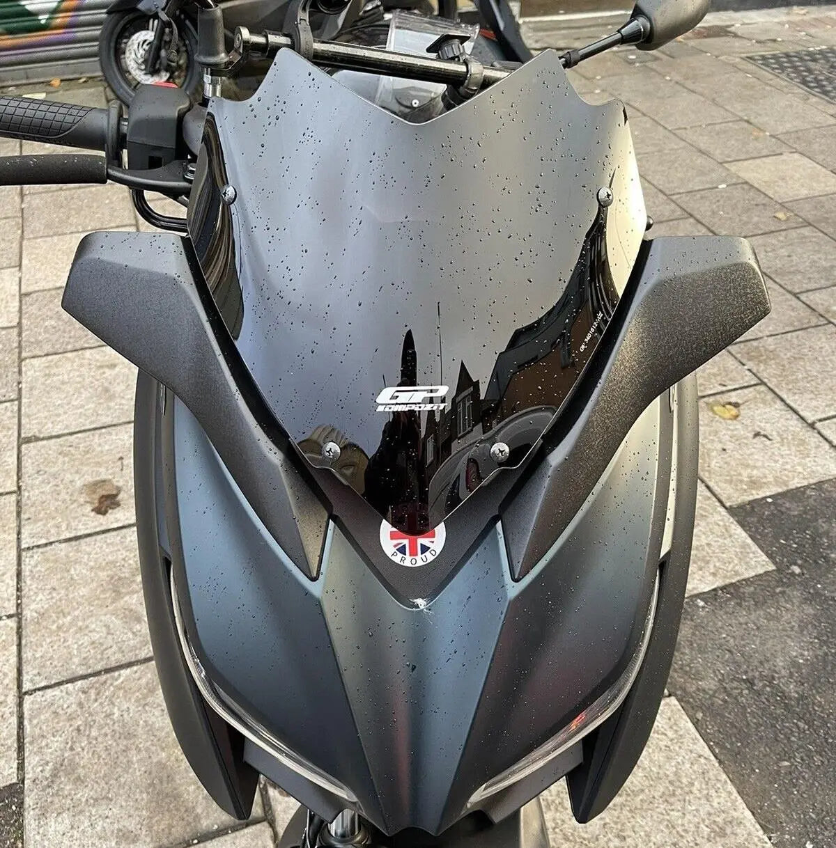 XMax 125 windscreen 2018-2022 dark smoke