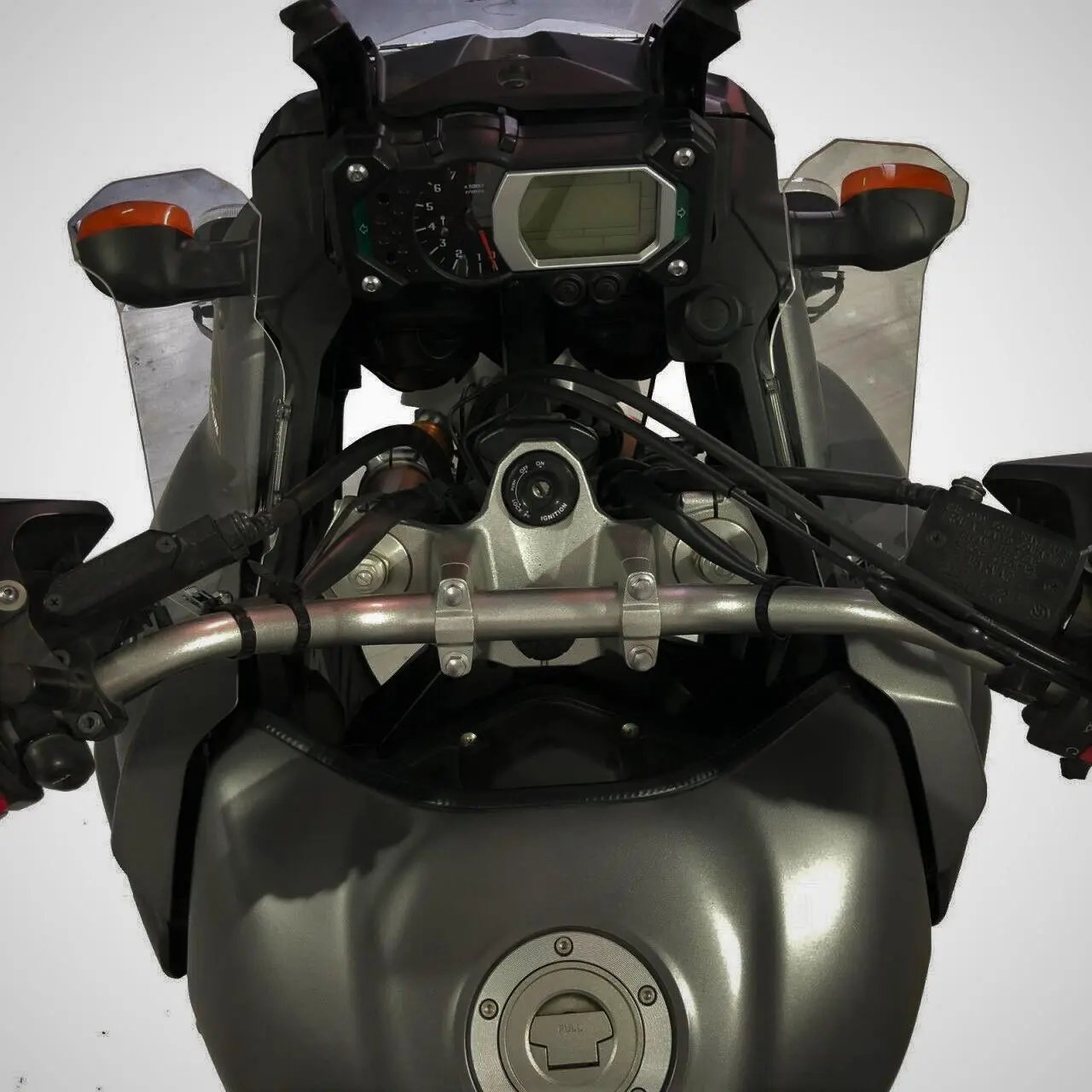 Yamaha XT1200Z Super Tenere Side wind deflectors pair smoke 2010-2013