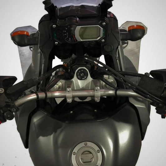 Yamaha XT1200Z Super Tenere Side wind deflectors pair smoke 2010-2013