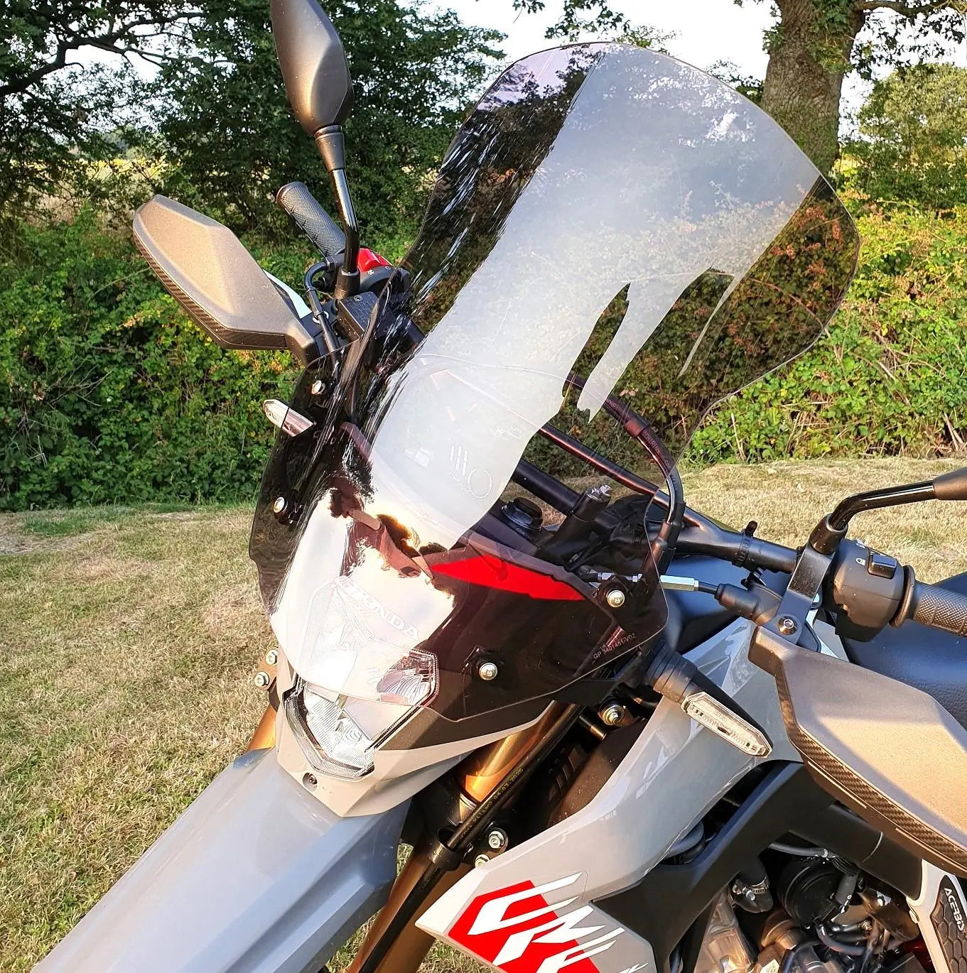 CRF300L CRF250L Windscreen Smoke 48 cm 2012-2026