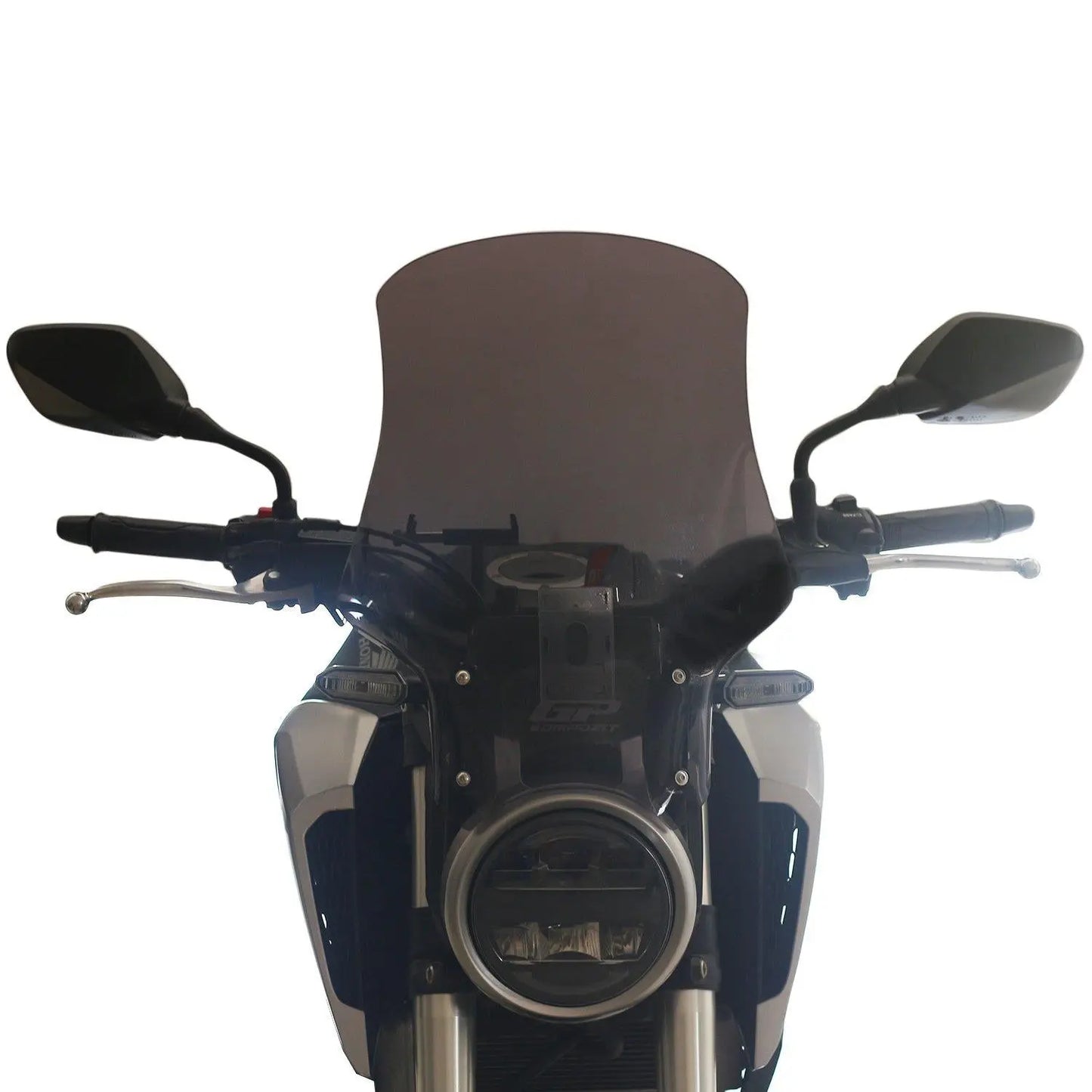 Honda CB125R touring smoke windscreen 49 cm 18-23