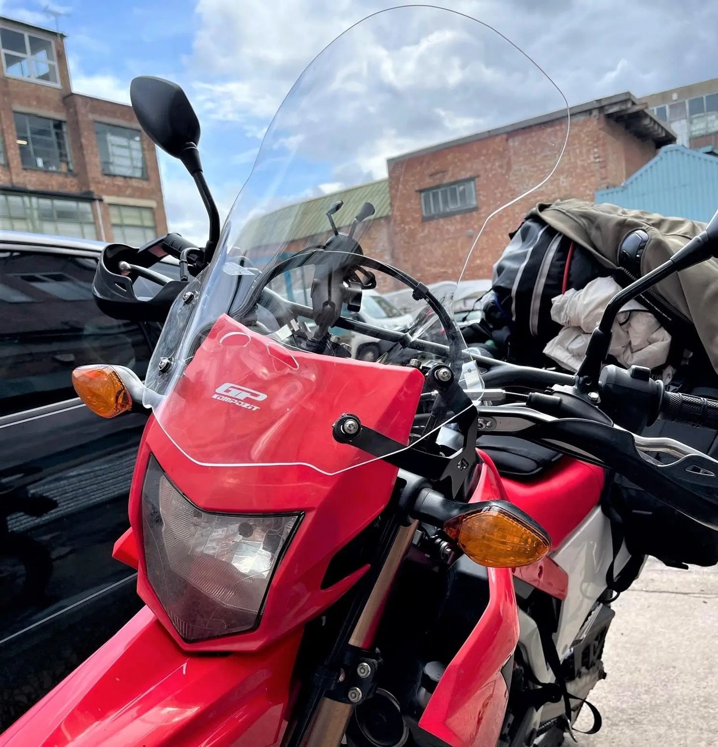 CRF250L CRF300L Windscreen Clear 48 cm 2012-2024