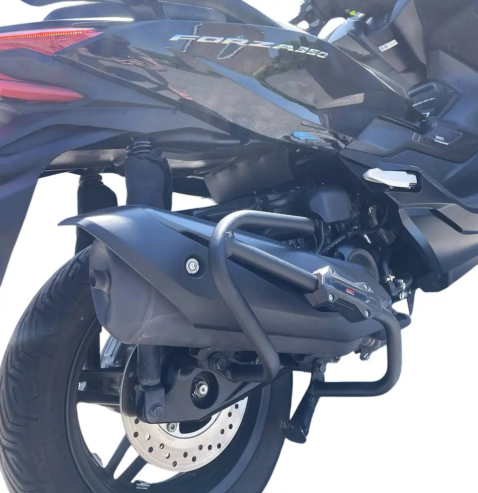 Honda Forza 350 exhaust guard + exhaust slider 2025