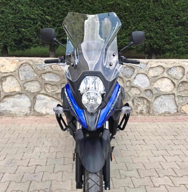 Suzuki V-Strom 650 DL650 windscreen 47 cm clear 17-23