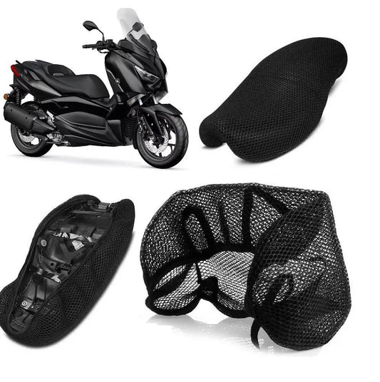 Yamaha X-MAX seat cover with breathable anti-slip mesh