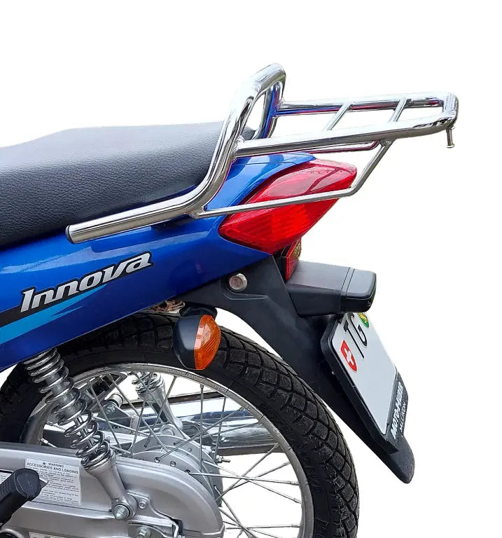 Honda Innova 125 rear rack chrome coated luggage carrier 2003-2007