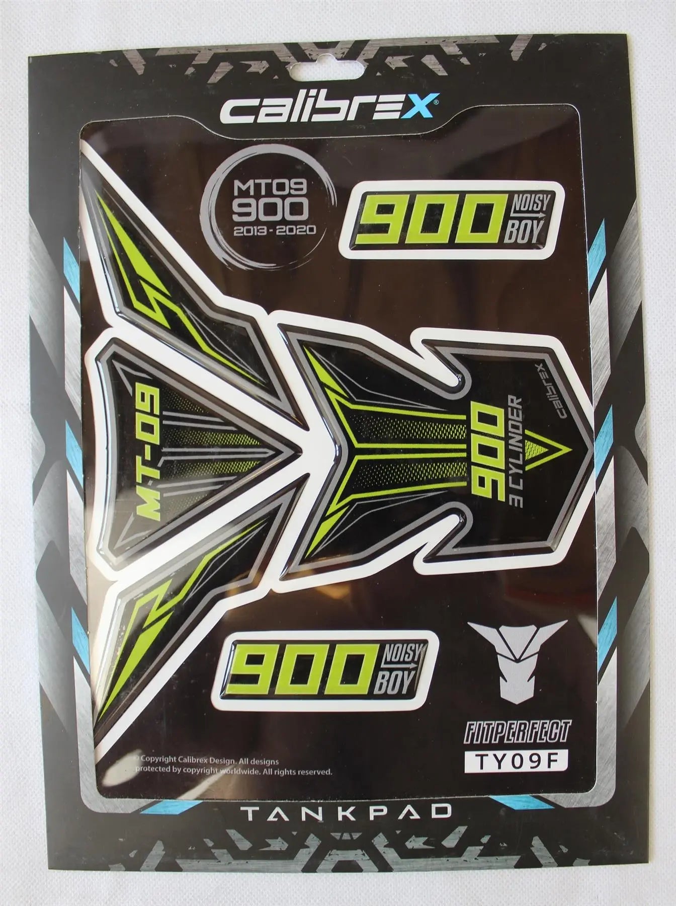 Yamaha MT-09 Tank Pad Night Fluo 2013-2020