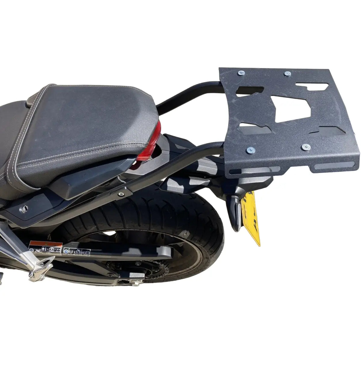 Honda CB650R rear rack with plate compatible 2019-20 only
