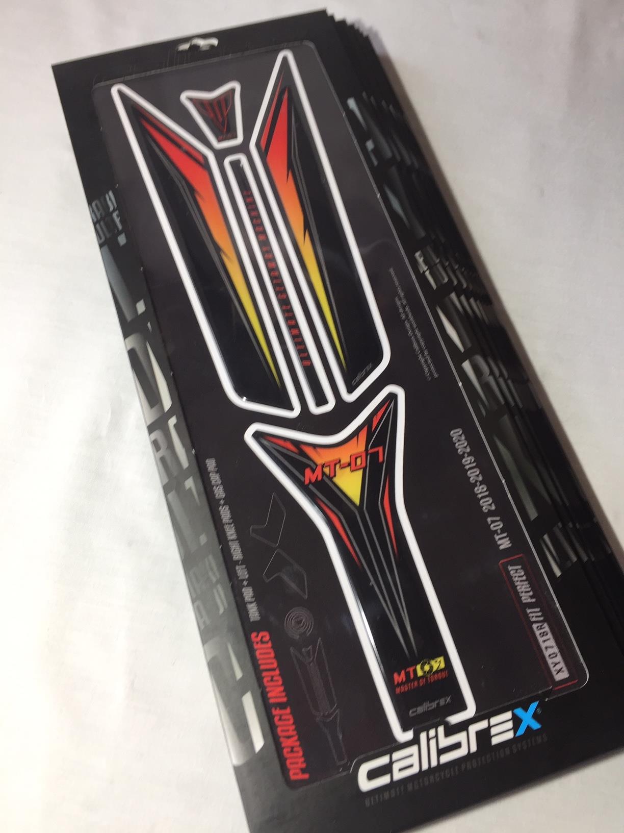 Yamaha MT-07 tank/knee/gas cap pad TRIO LAVA set 2018-2020