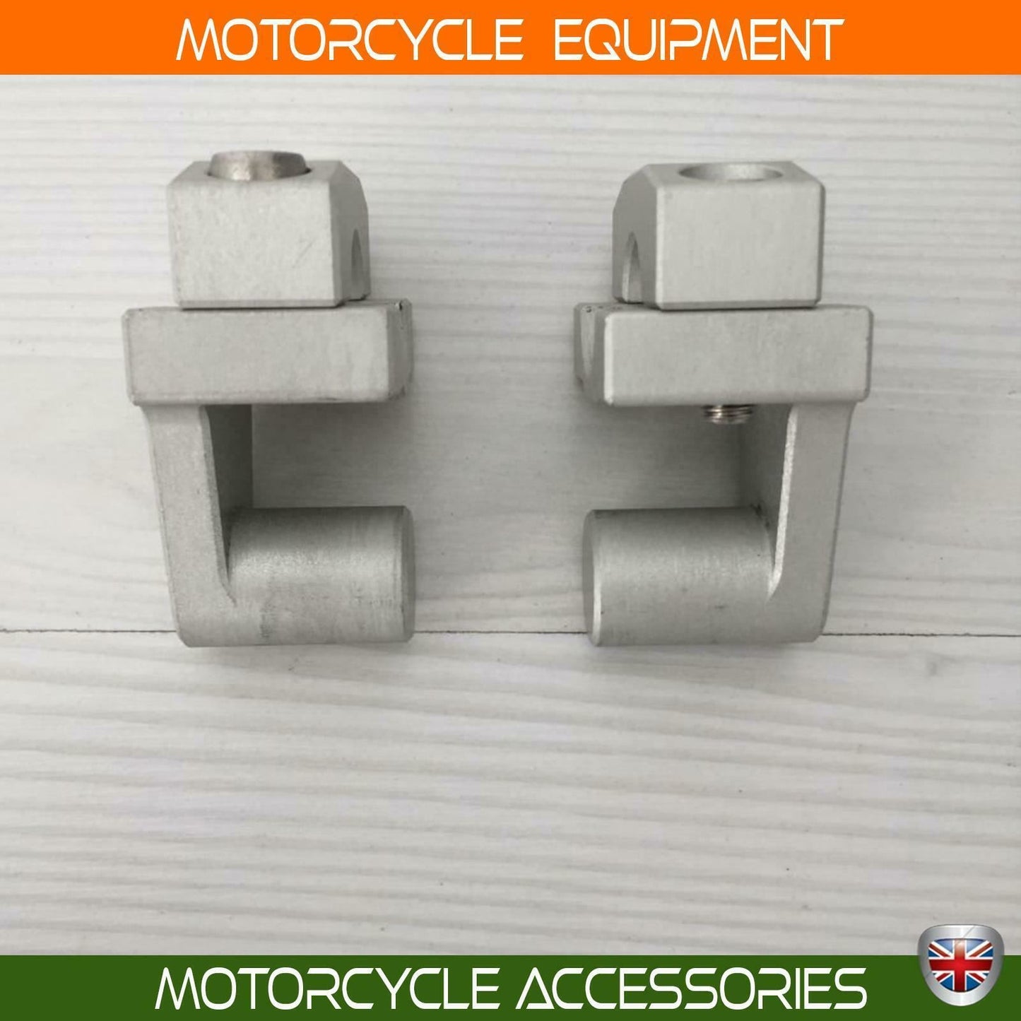 Motorcycle handle bar handle bar mount clamps riser