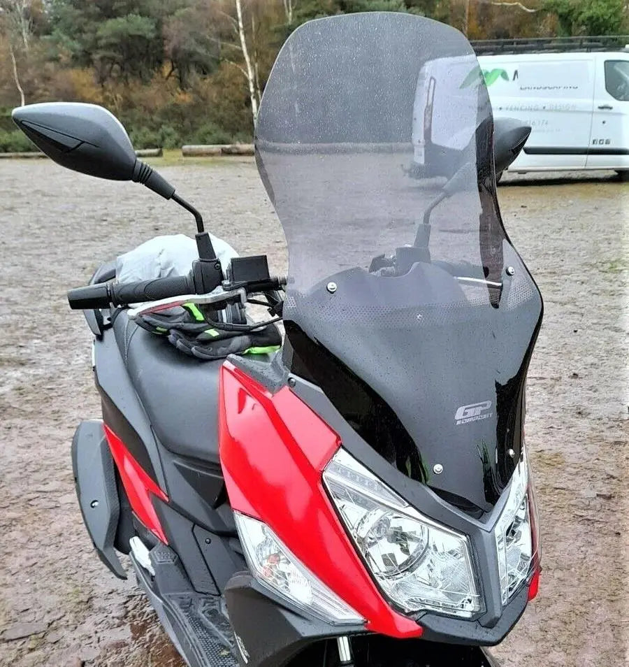 SYM JET14  windscreen 50/125/200 smoke 65 cm 2017-2024