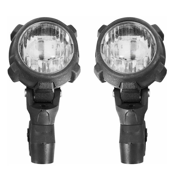 Universal Motorcycle Fog Light Pair LED Spotlights X2