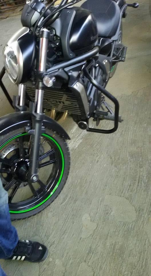 Kawasaki VulcanS EN650 engine guard 20152021 Equipment4motorcycle