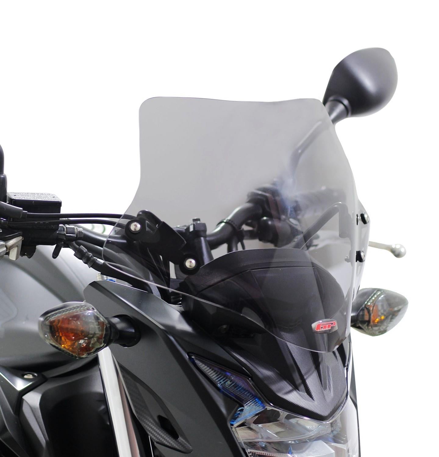 Honda CB500F windscreen 30 cm smoke 2013-18