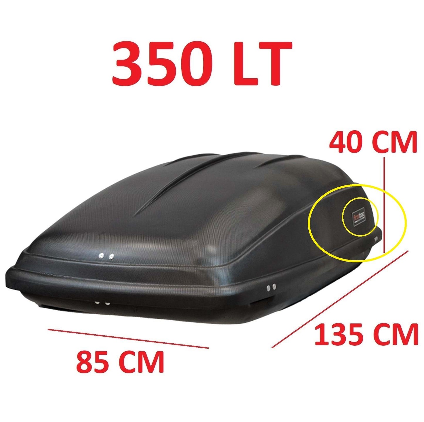 Car Roof Box Luggage Travel Box 350 L collection in person only