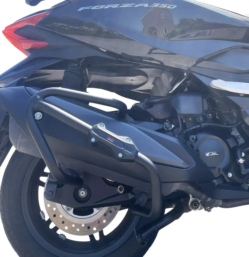 Honda Forza 350 exhaust guard + exhaust slider 2025