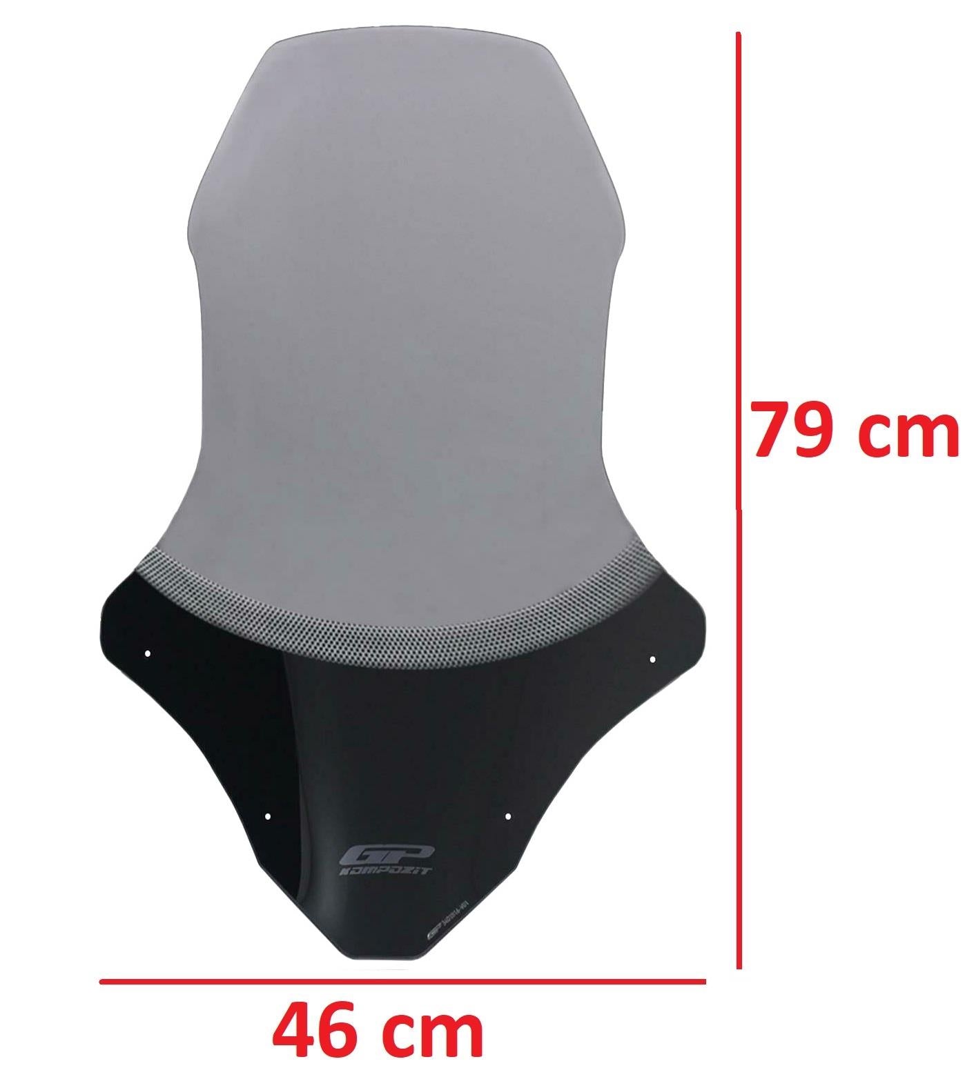Honda PCX125 Windscreen 79 cm Tall Windshield Smoke