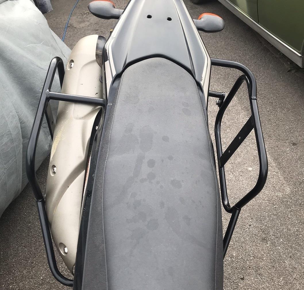 Yamaha WR250R WR250X Pannier Rack set for side luggage 08-23