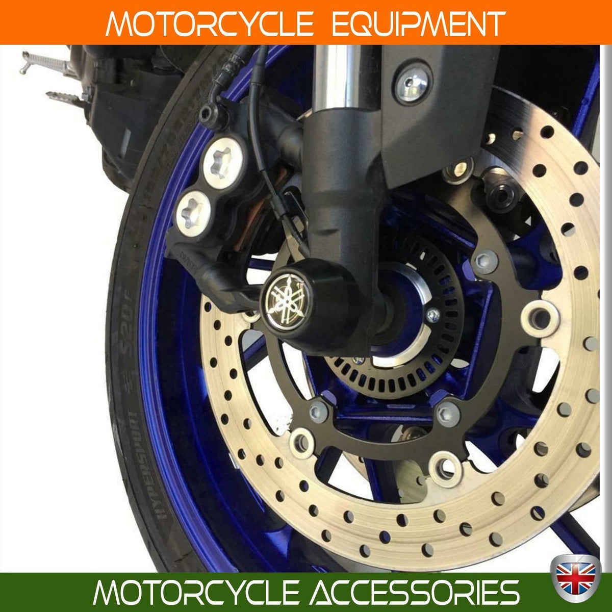 Yamaha MT 09 Axle guard front and rear pair set 1316