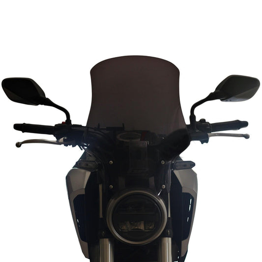 Honda CB300R touring dark smoke windscreen 49 cm 18-23