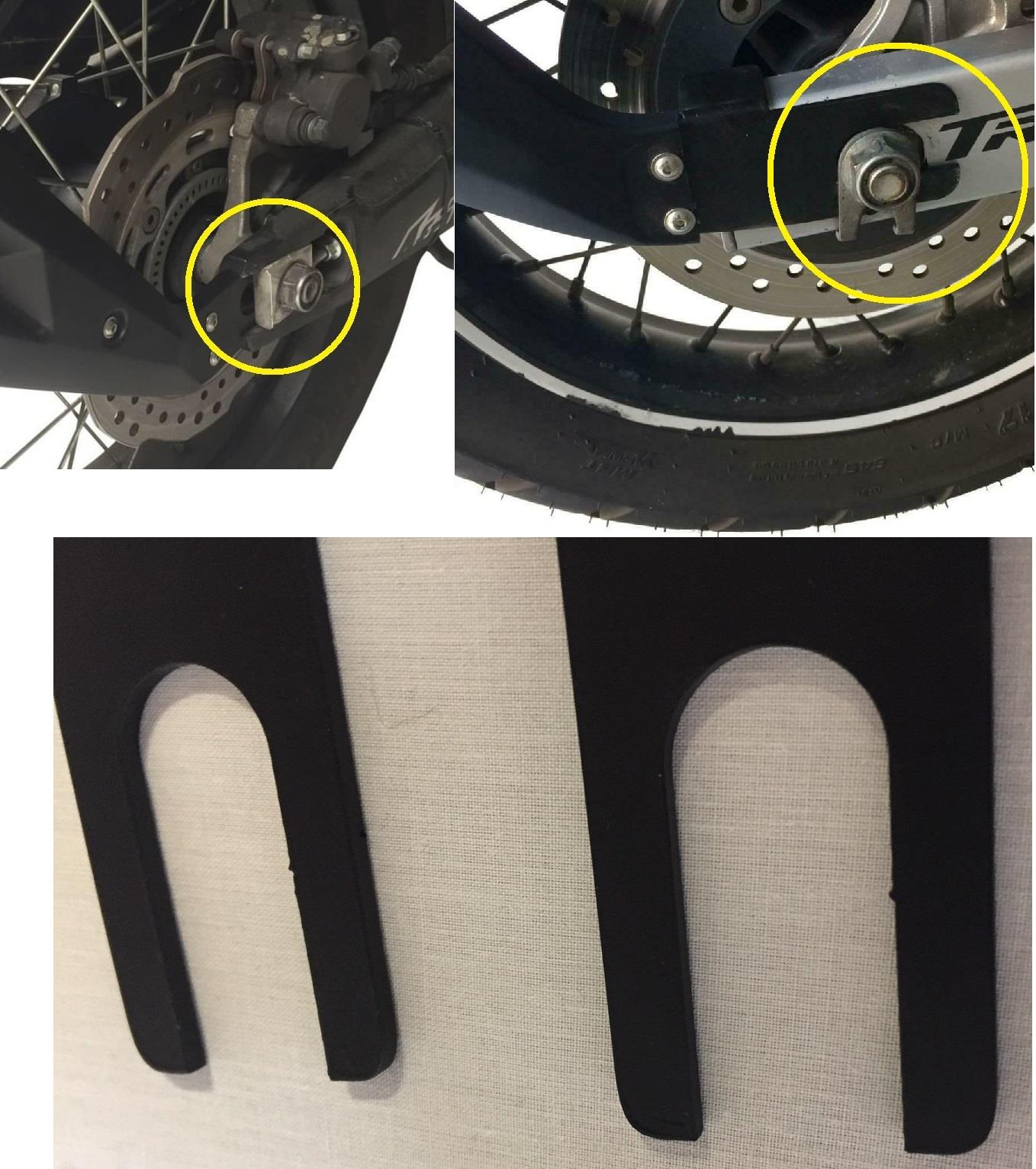 YAMAHA MT07 TRACER Splash guard rear wheel cover fender 2016-19