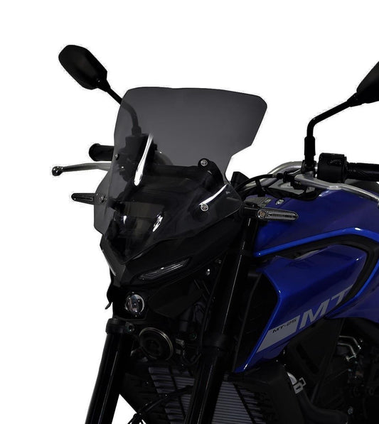 Yamaha MT03 windscreen dark smoke 37 cm 2020-23