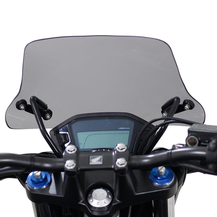 Honda CB500F dark smoke windscreen 13-18