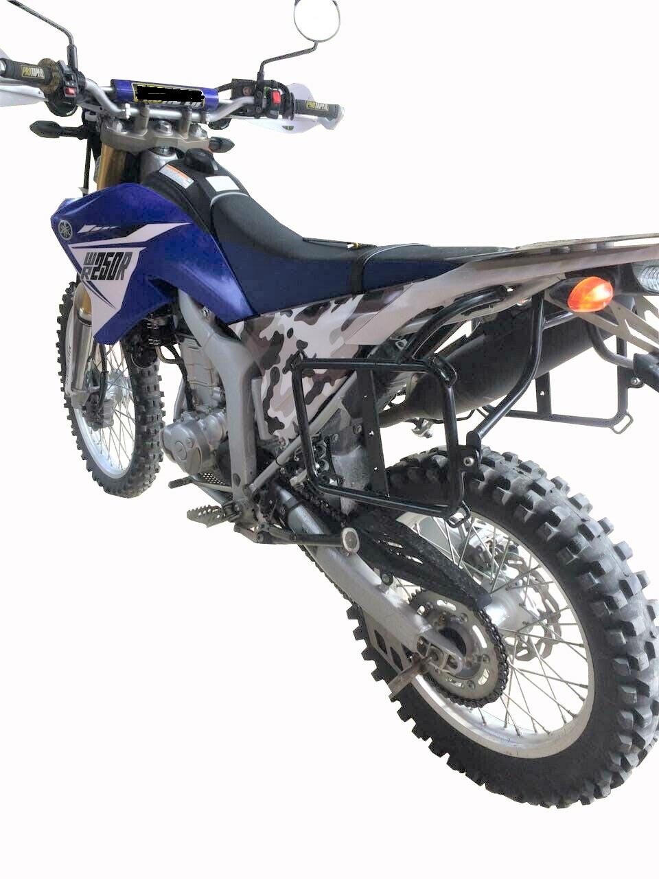 Yamaha WR250R WR250X Pannier Rack set for side luggage 08-23