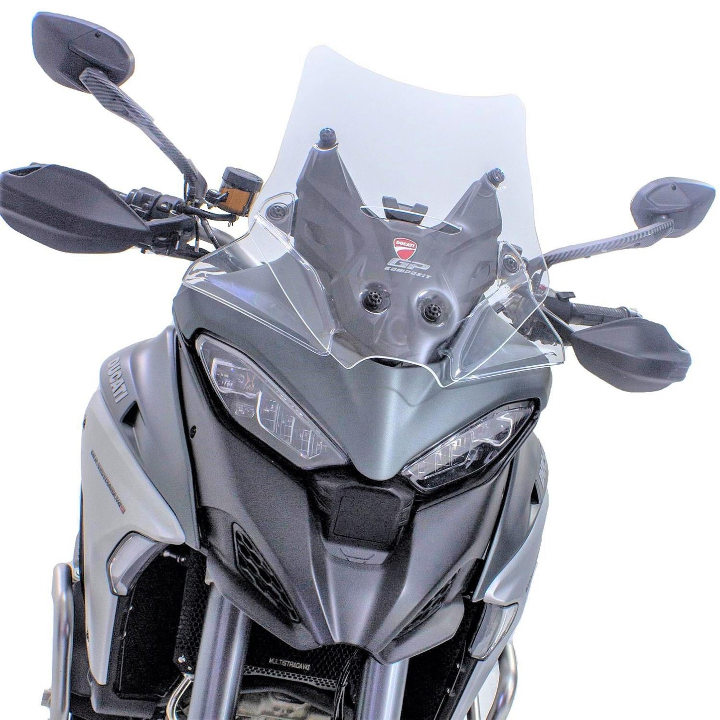 Ducati Multistrada V4 windscreen 46cm clear 2021-2023