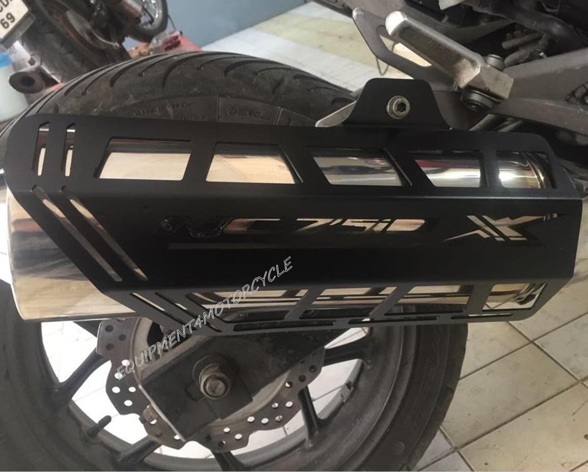 Honda NC750X exhaust guard protector 2014-2015