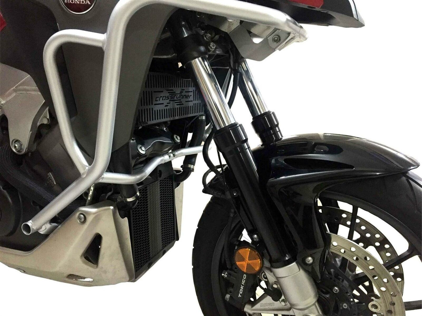 Honda VFR800 X Crossrunner radiator guard 2015-19 - Equipment4motorcycle