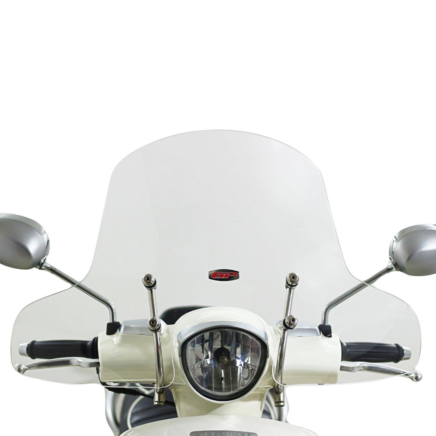 Peugeot Django 125 150 smoke windscreen 2014-18 - Equipment4motorcycle